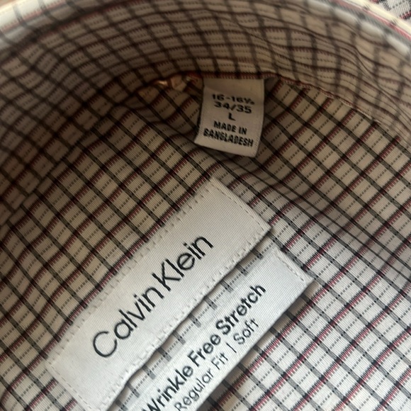 Calvin Klein Wrinkle Free Stretch Men’s Shirt - Picture 5 of 6